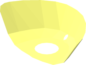 ~Minifig Cape Cloth High Rounded Collar Outer Surface