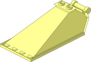 ~Windscreen  8 x  4 x  2 with Handle and  2 Studs without Front and Sides