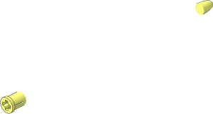 ~Constraction Bar 15L with Axle Bush End, Solid Parts