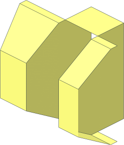 ~Duplo Building  6 x  8 x  6 - Hinge