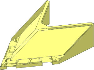 ~Windscreen  6 x  4 x  1.333 Pointed without Front Faces