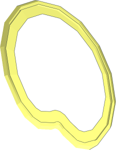 ~Hose  3 x 32 x  2.333 - Half Segment