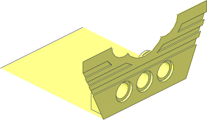 ~Electric Motor Unit  6 x 18 x  4 Bottom - End