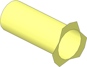 ~Pole 32L with Shaft and Helical Groove - Shaft