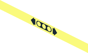 ~Crane Arm Outside Narrow Liftarm and Arrows Pattern