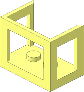 ~Crane Basket  2 x  3 x  2 without Back Panel