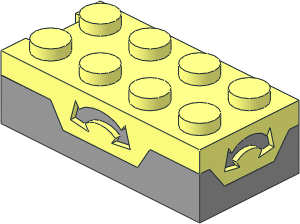 Electric Power Functions 2.0 Tilt Sensor