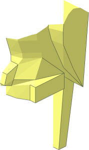 ~Animal Bird Parrot Tail - Half