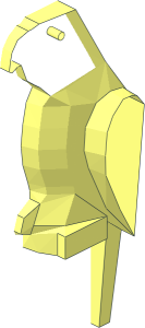 ~Animal Bird Parrot - Half