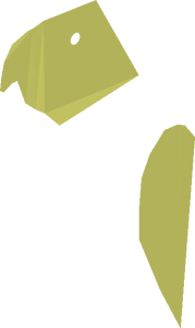 ~Animal Bird Parrot - Half Patternable Surface