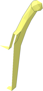 ~Minifig Crown with Bar  0.5L  1/12