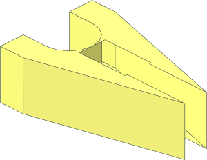 ~Door  1 x  9 x 11 - Clip