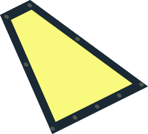 ~Windscreen 10 x 10 x  4 Octagonal Canopy / TIE Pattern Panel 2