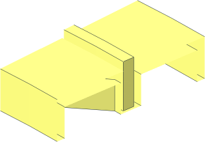 ~Monorail Track Curve - 4.5 Degree Segment