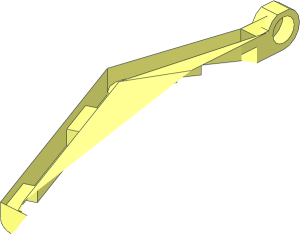 ~Windscreen  6 x  4 x  1 Pentagonal with Handle without Outer Surface - Half
