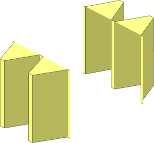 ~Monorail Track Curve Rack - 1.8 Degree Segment without Top