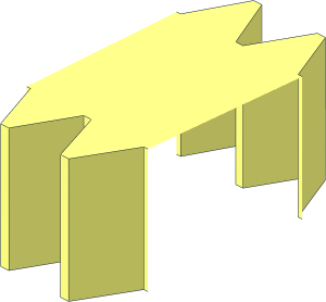 ~Monorail Track Curve Rack - 1.8 Degree Segment