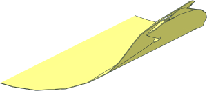 ~Canvas Hammock Oval 10 x  5 Half (Formed)