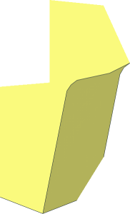 ~Wheel Rim 11 x 18 Front with  5 Wide Spokes