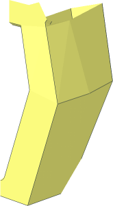 ~Spoke Half for Wheel Rim 11 x 18 Front with  5 Split Spokes