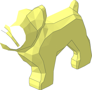 ~Animal Dog French Bulldog without Pattern Areas Half