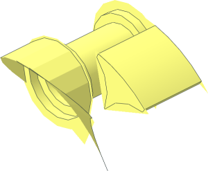 ~Wheel Rim 30 x 30 with 40mm Diameter Rear Rim - 1/6 Centre