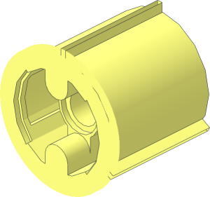 ~Wheel Rim 32 x 56 with Peghole and 6 Spokes with Pegholes - Centre