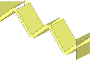 ~Panel  6 x  6 x 12 Corner Lattice Row