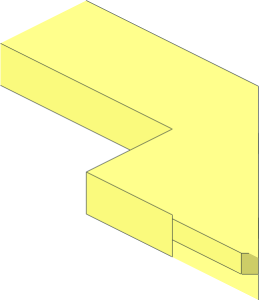 ~Plate  6 x  6 Octagonal Open Center Quadrant