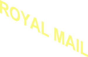 ~Brick  1 x  6 with "ROYAL MAIL" Text Pattern
