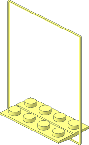 ~Door  2 x  8 x  6 Revolving without Front and Back