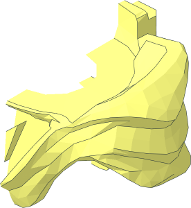 ~Minifig Armour Shoulder Half