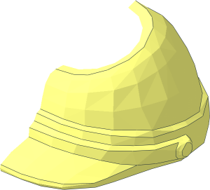 ~Minifig Hat Kepi Half