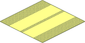 ~Baseplate 32 x 32 Road 8-Stud Dual without Top Surface