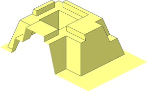 ~Baseplate 32 x 48 Raised with Corner Pits - Quarter Undertray