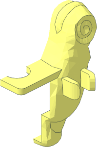 ~Minifig Backpack with Sleeping Bag - Half