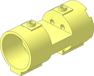 ~Cylinder  3 x  6 x  2.667 Horizontal Common Geometry
