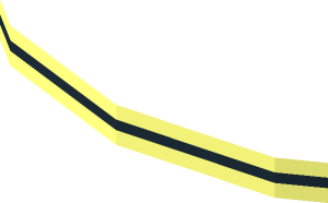 ~Cylinder  2 x  2 x  2 Robot Body with SW Astromech Pattern - Top Line