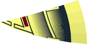 ~Windscreen  3 x  6 x  5 Canopy with Mill. Falcon Pattern 2