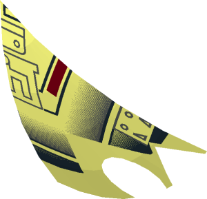 ~Windscreen  3 x  6 x  5 Canopy with Mill. Falcon Pattern 3