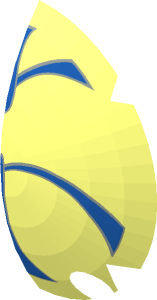 ~Windscreen  3 x  6 x  5 Canopy w. SW Blue Forcefield Pat. Half