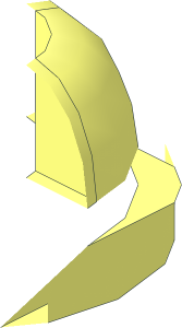~Cylinder  2 x  2 with Dome Top Subpart - Quarter