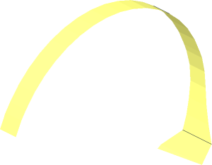 ~Minifig Helmet Star Wars Rebel Pilot - Top Pattern