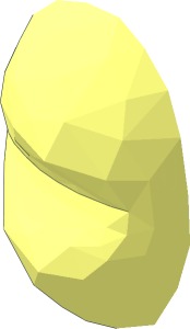 ~Minifig Head Gungan Split Eye