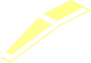 ~Windscreen  4 x  7 x  1.667 with SW Pattern Base