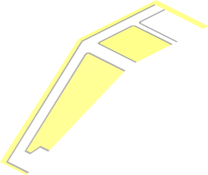 ~Windscreen  4 x  7 x  1.667 with SW Snowspeeder Pattern - Half