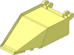 ~Windscreen  4 x  7 x  1 & 2/3 without Top Surfaces