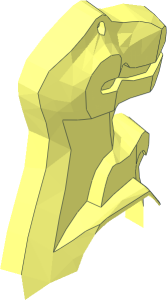 ~Animal Dinosaur Tyrannosaurus Rex Baby Half