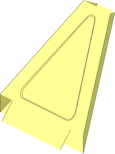 ~Support  2 x  2 x 10 Girder Triangular - Truss