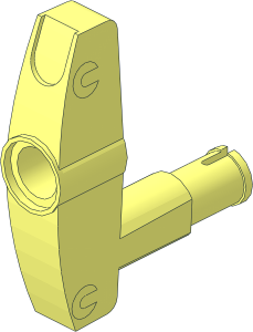 ~Technic Grille  6 x  4 x  3 with  2 Pins and  2 Pin Holes - Connectors